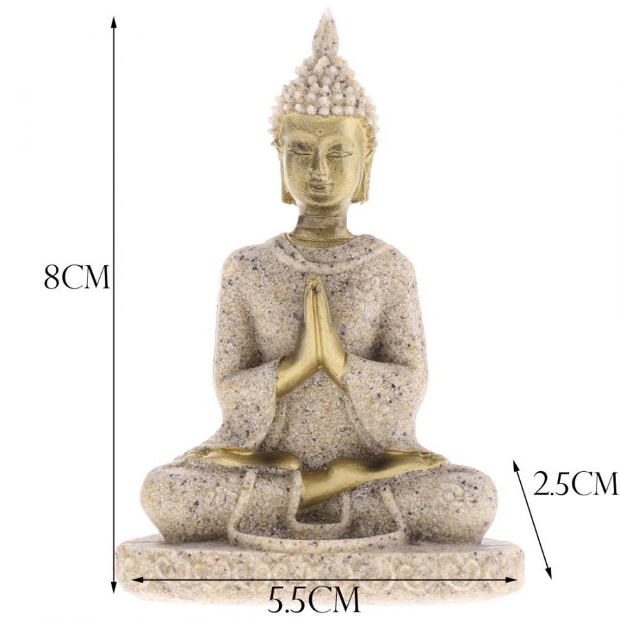 Statue bouddha en pierre