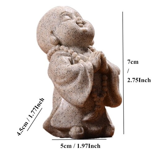 Statue bébé Bouddha debout