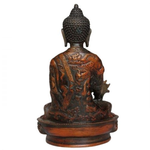 Žalvarinė Budos statula