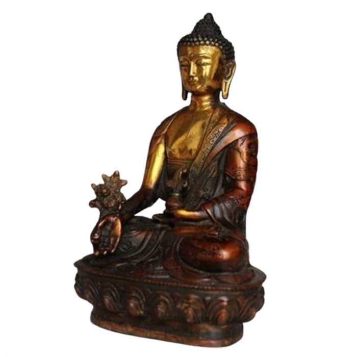 Statue Bouddha laiton