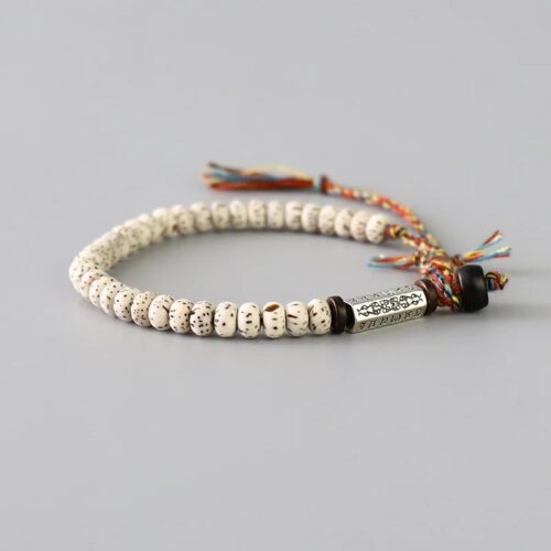 Bracelet Bouddhiste Tibétain en Graines de Bodhi