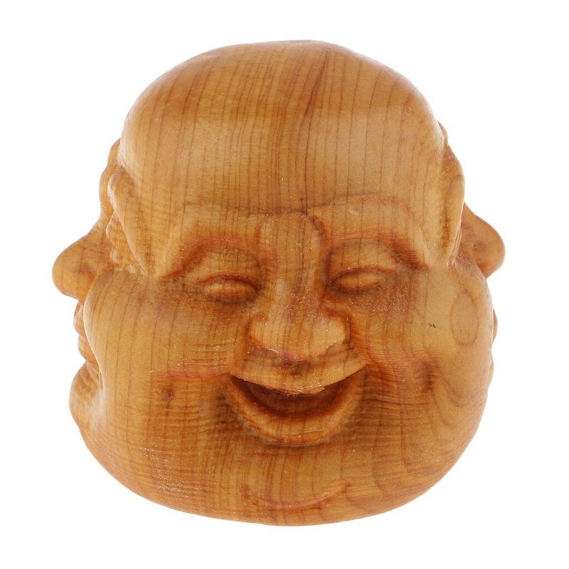 Statue tête Bouddha 4 visages