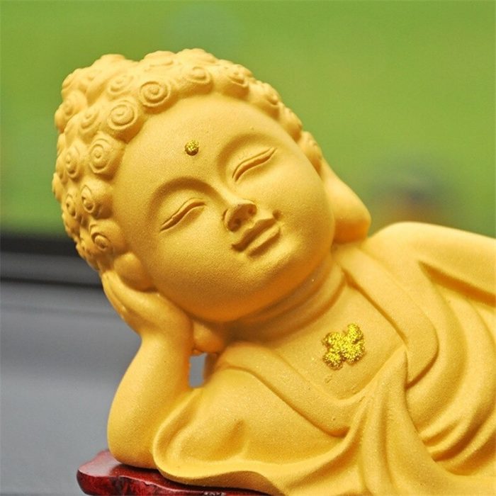 Statue Bouddha allongé