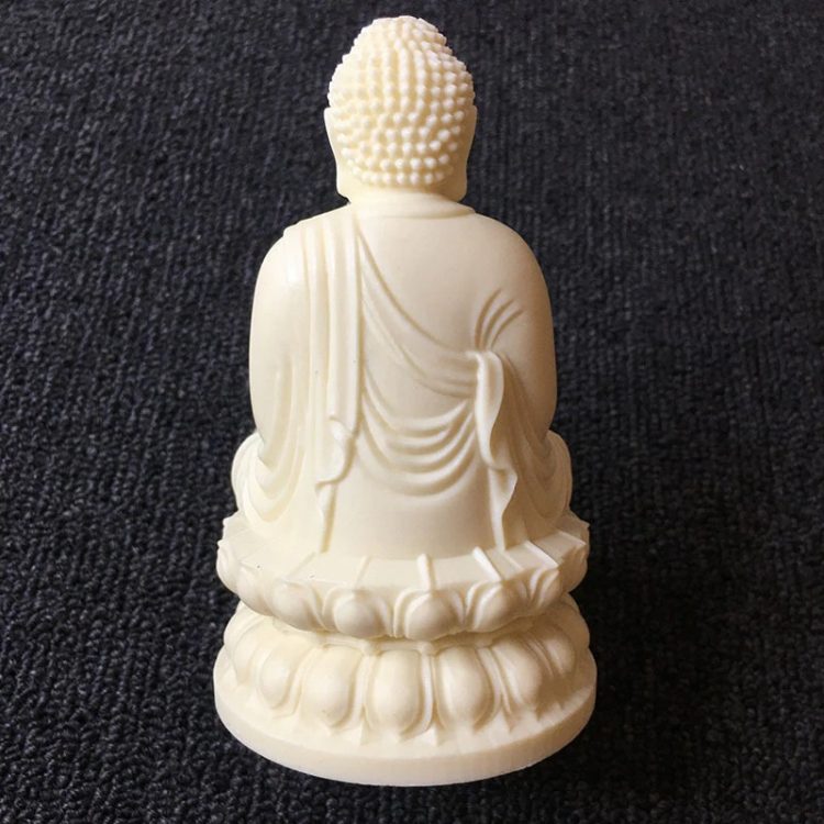 Statue Bouddha ivoire