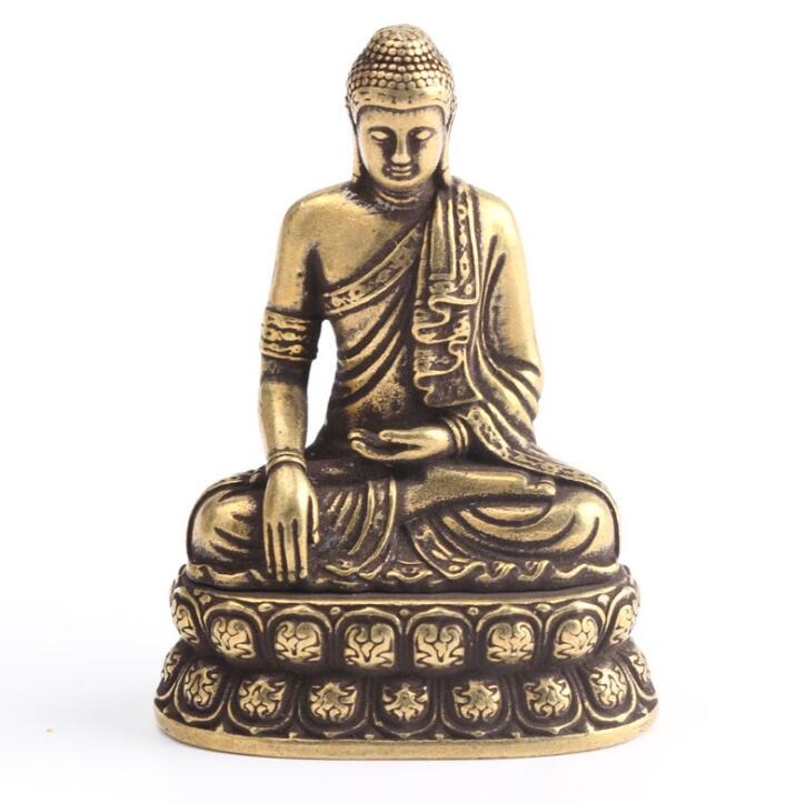 Statue Bouddha cuivre