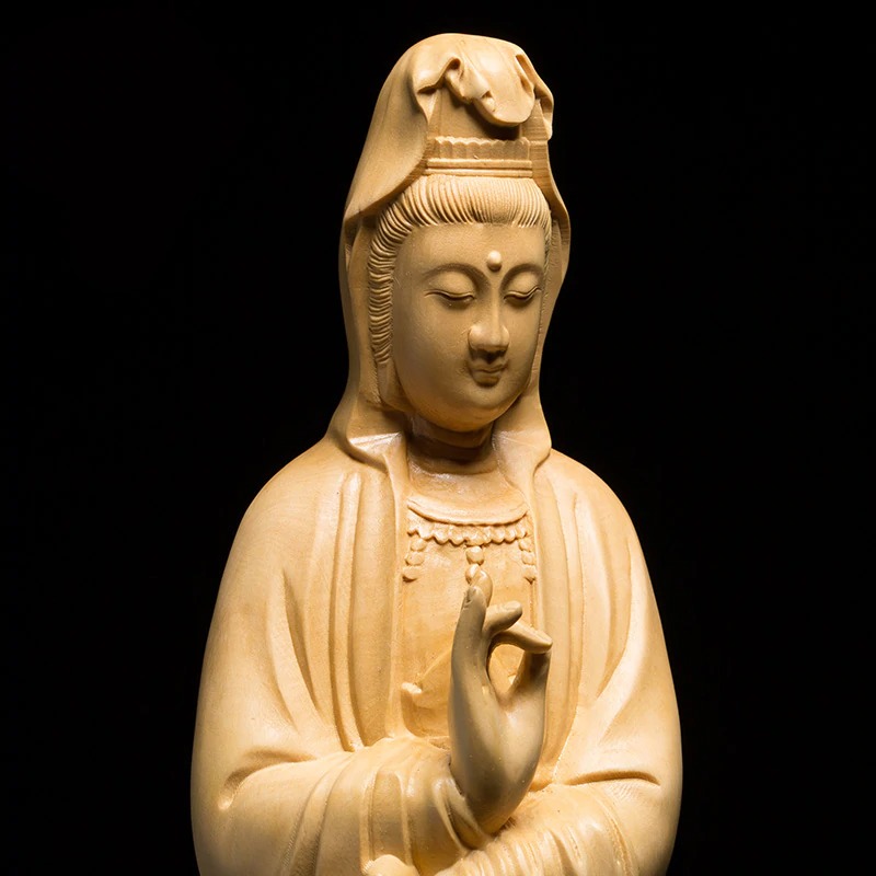 Statue Bouddha karana mudra