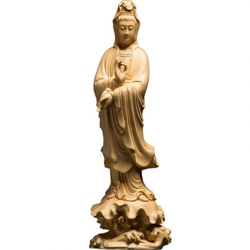 Statue Bouddha karana mudra