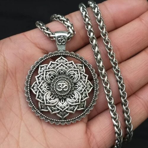 Collier Bouddhiste Fleur de Mandala