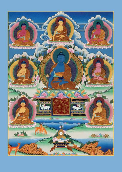 7 bouddha médecine